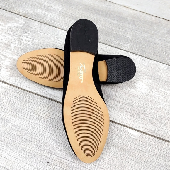 New! Trottere Cheyenne Black Suede Combo Slip On Dress Flats**Priced to Sell** - Picture 10 of 10